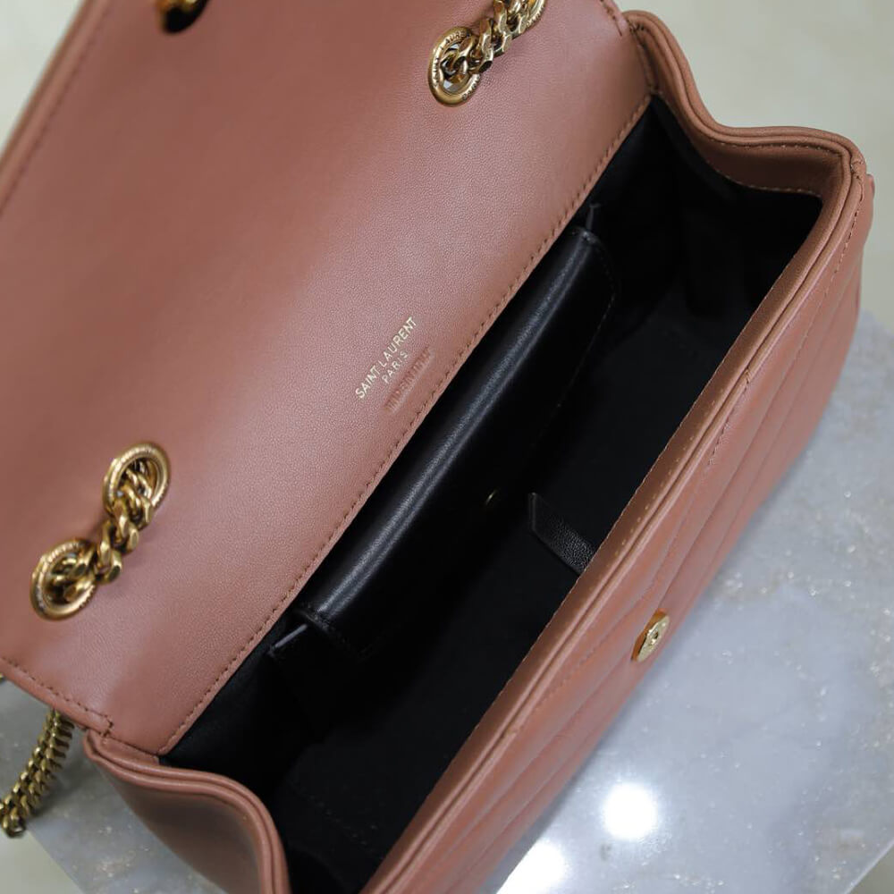 Y51  LOULOU small in MATELASSÉ lambskin
