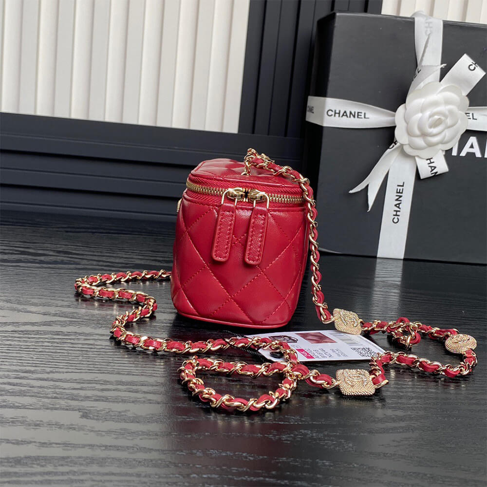 Ch**el Small Vanity with Chain(HIGH-END GRADE)