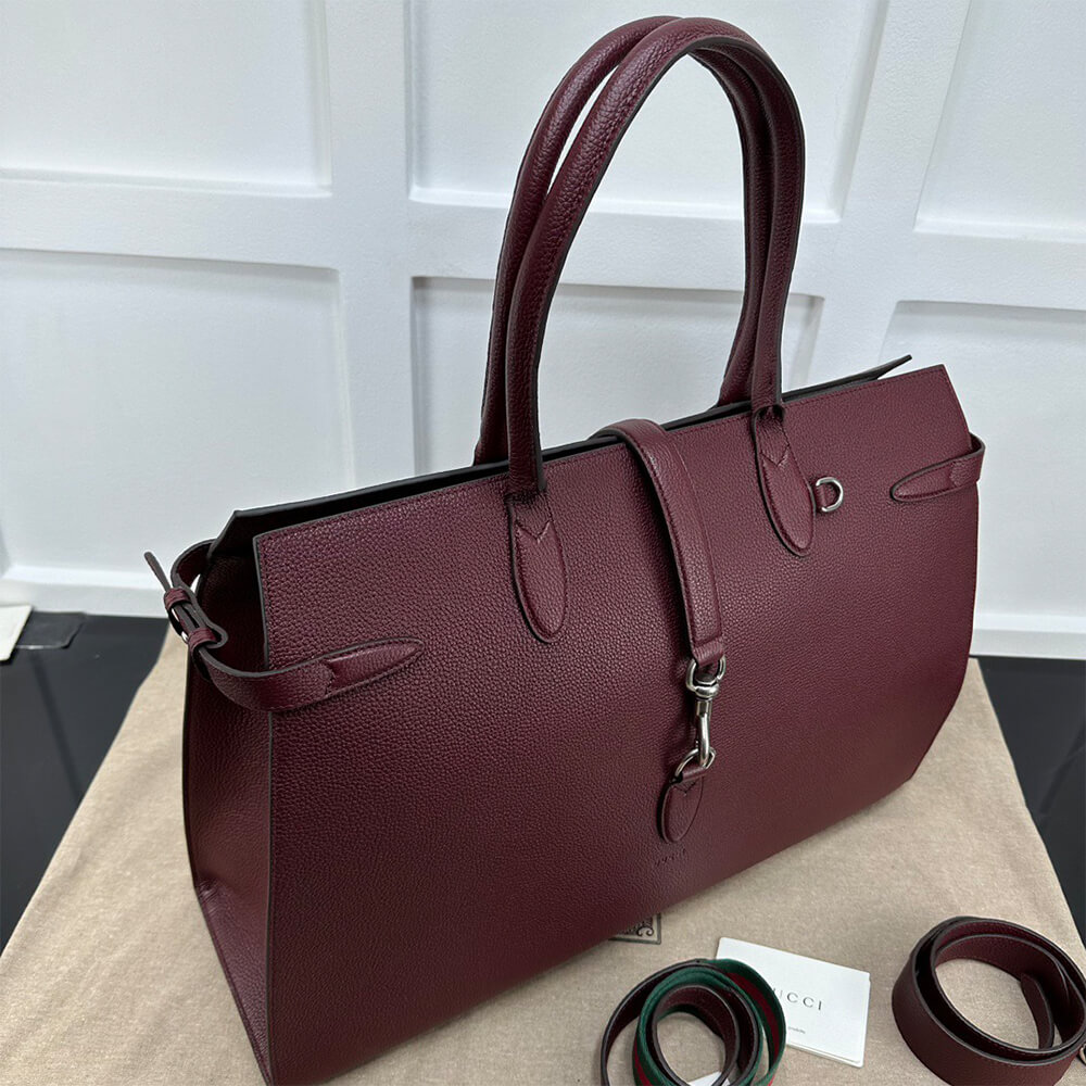 Gvc*1 Large tote bag with hook closure(HIGH-END Grade)