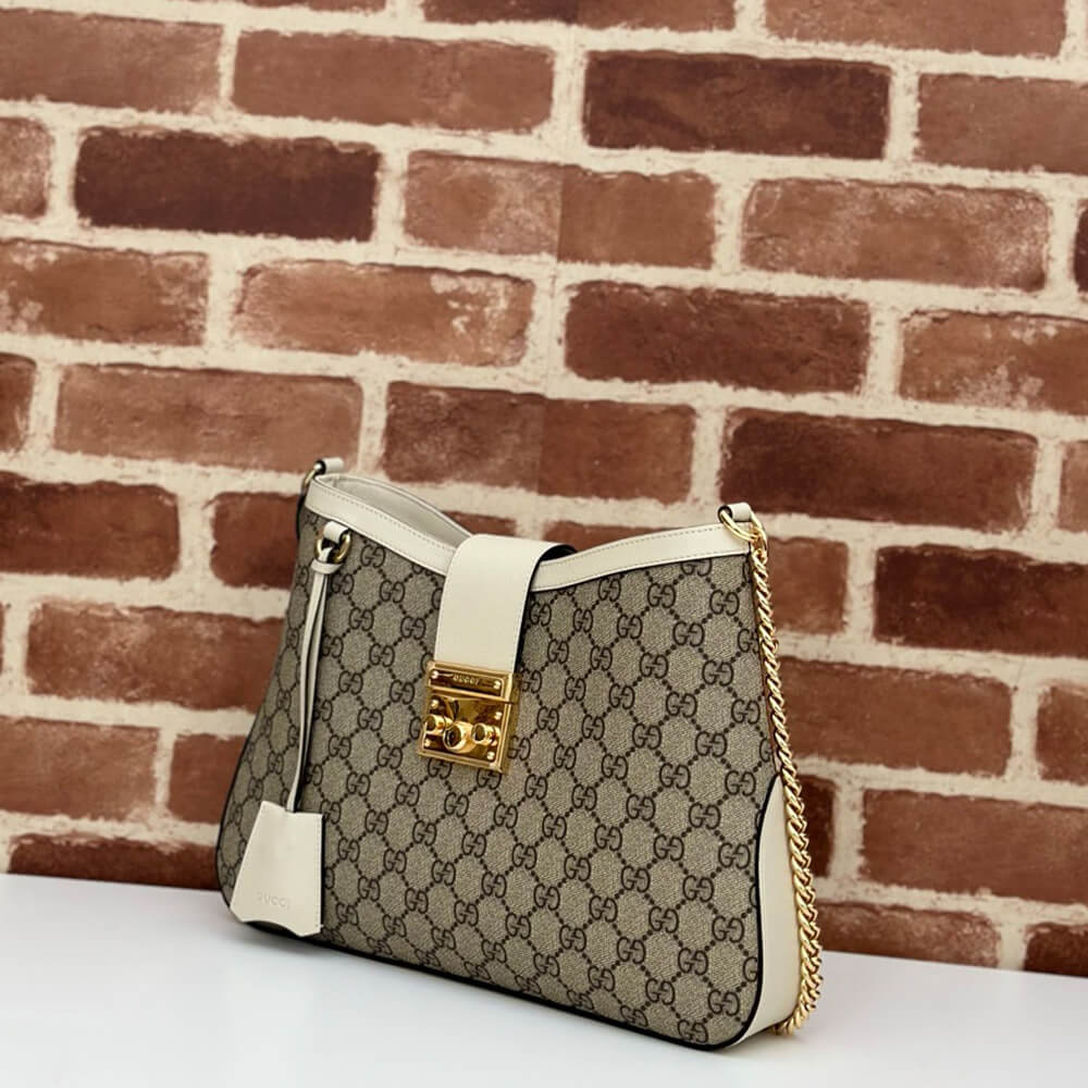 Gvc*1 PADLOCK GG MEDIUM SHOULDER BAG