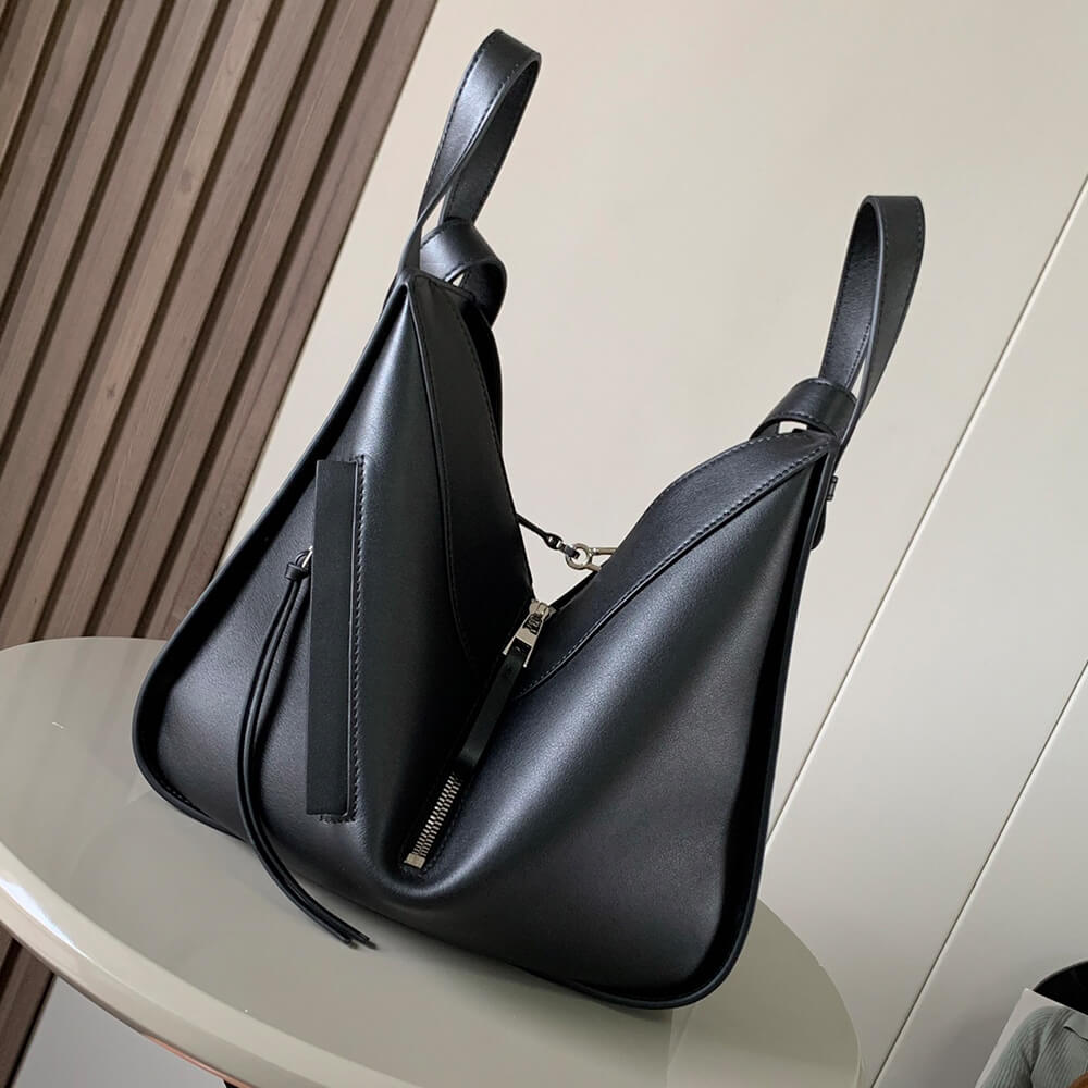 L0ew* Small Hammock bag in soft grained calfskin