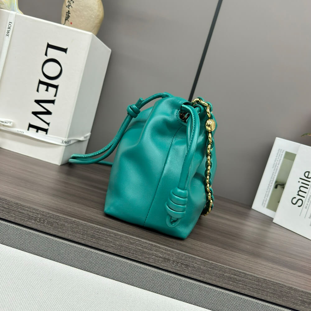 L0ew* Medium Flamenco purse in mellow nappa lambskin