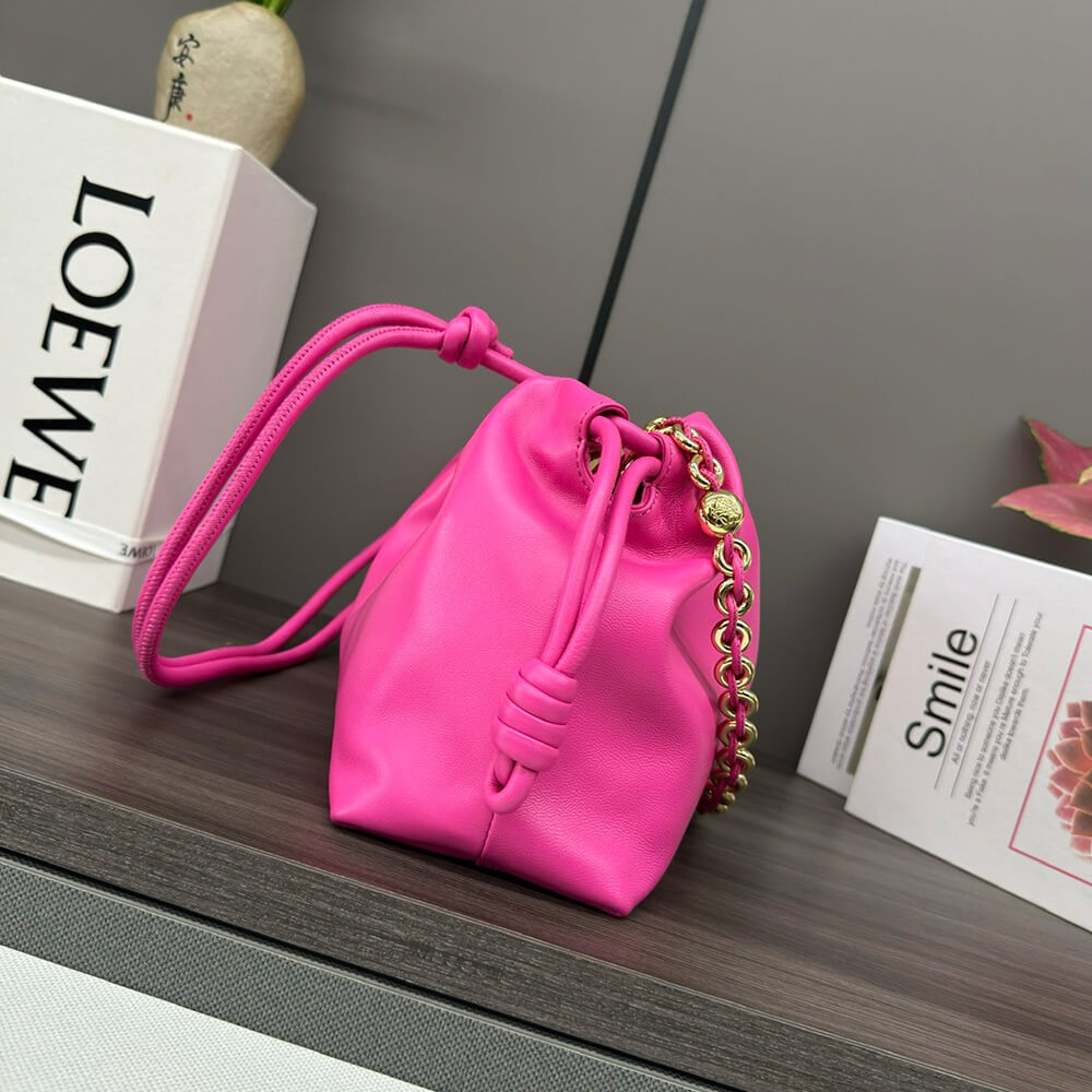 L0ew* Medium Flamenco purse in mellow nappa lambskin