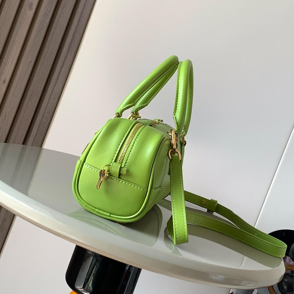L0ew* Amazona 23 Cropped bag in nappa calfskin(HIGH-END GRADE)