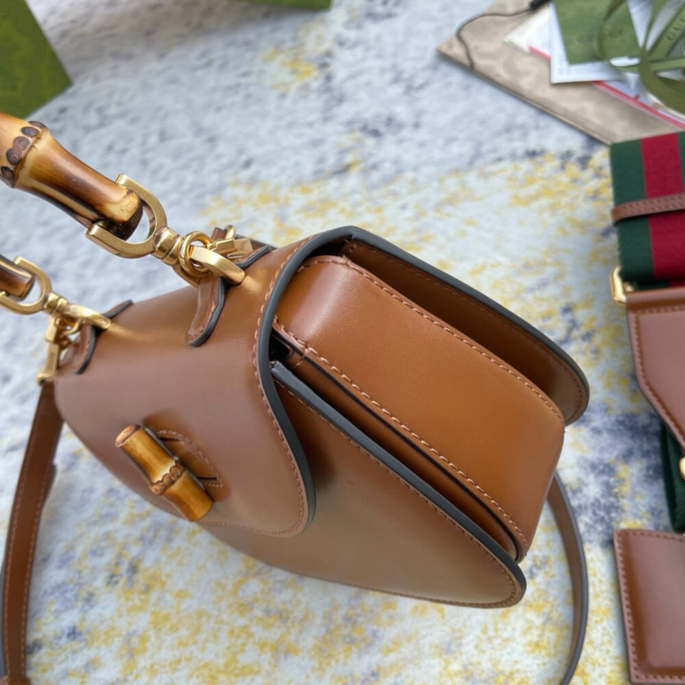 Gvc*1 BAMBOO 1947 JUMBO GG SMALL TOP HANDLE BAG