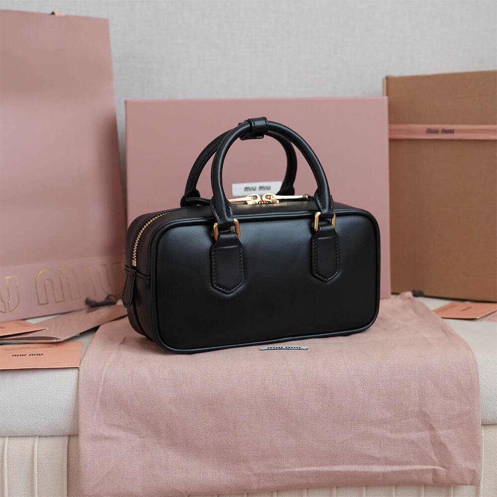 M1um1u Arcadie Leather Bag(HIGH-END GRADE)