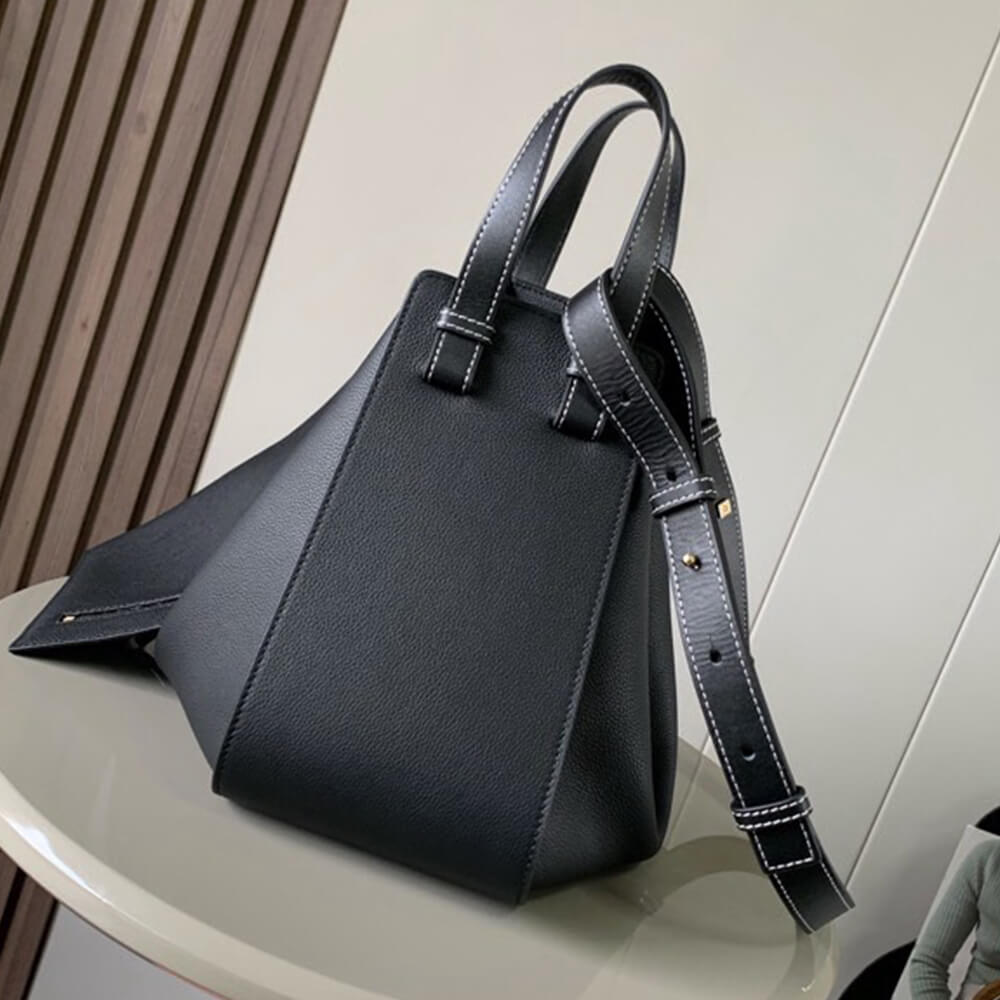 L0ew* Small Hammock bag in soft grained calfskin
