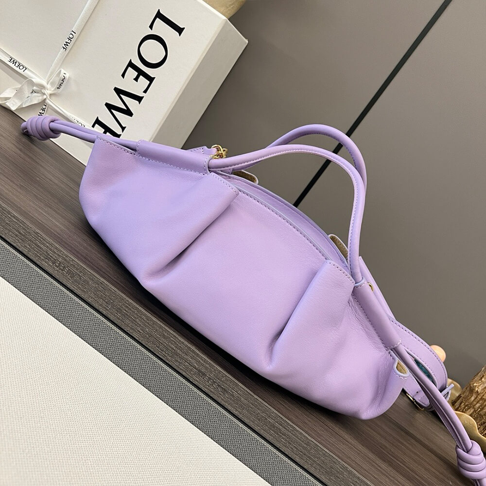 L0ew* Small Paseo bag in shiny nappa calfskin(high-end grade)
