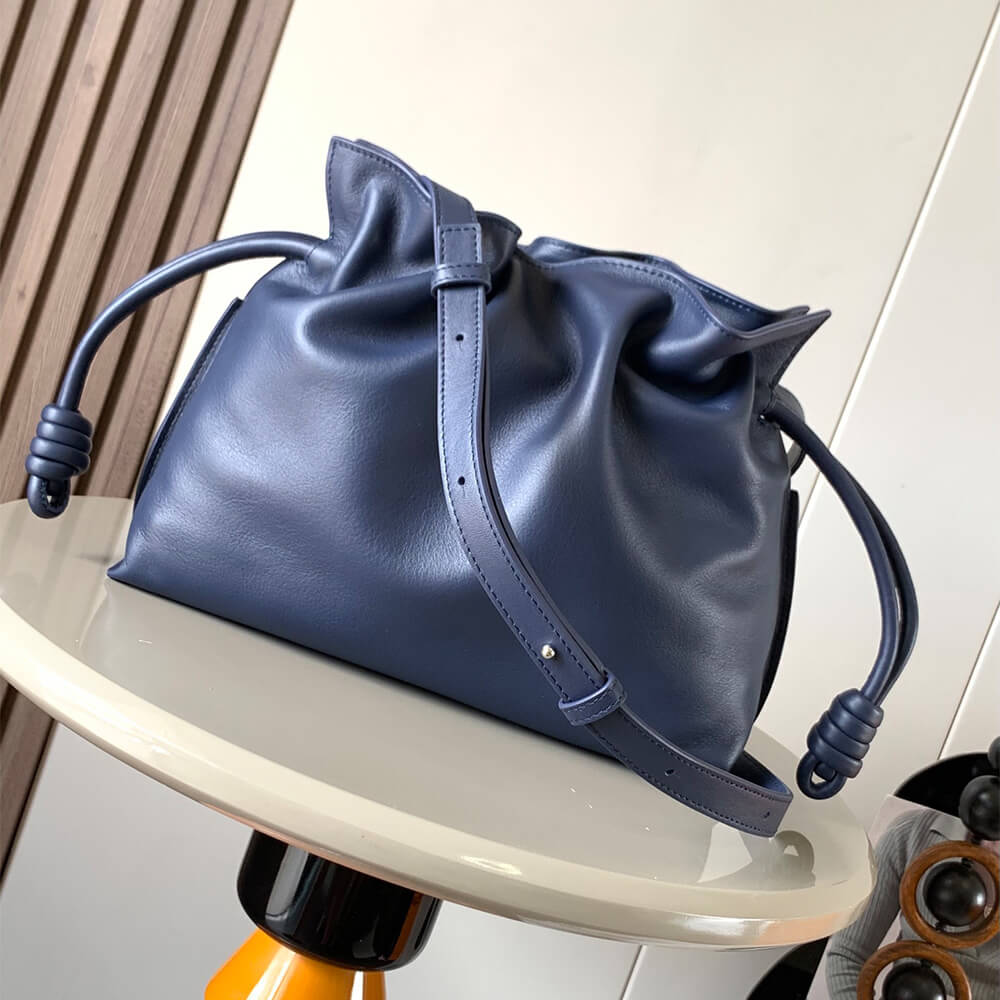 L0ew* Medium Flamenco clutch in nappa calfskin(HIGH-END GRADE)