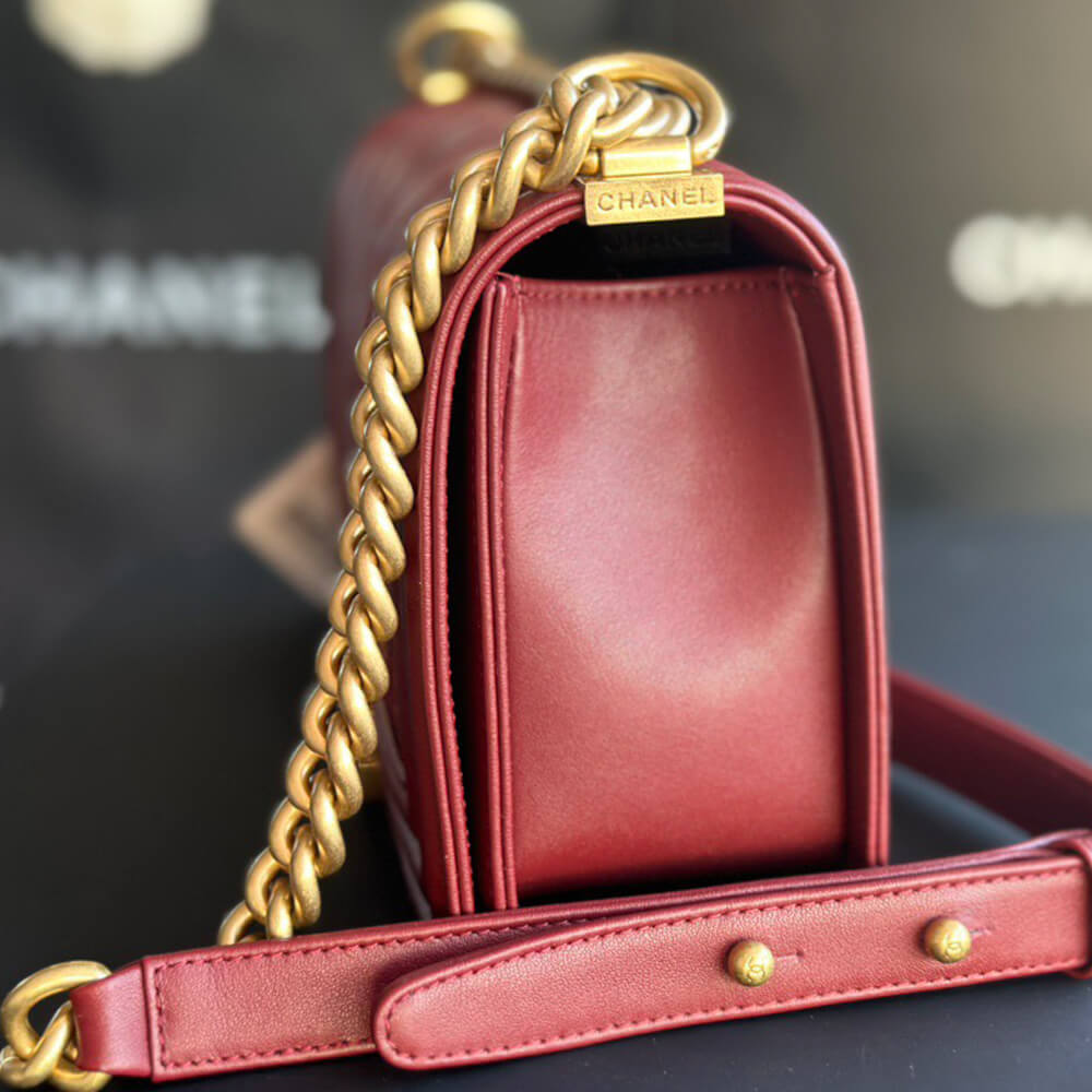 Chevron Boy Ch**el Handbag