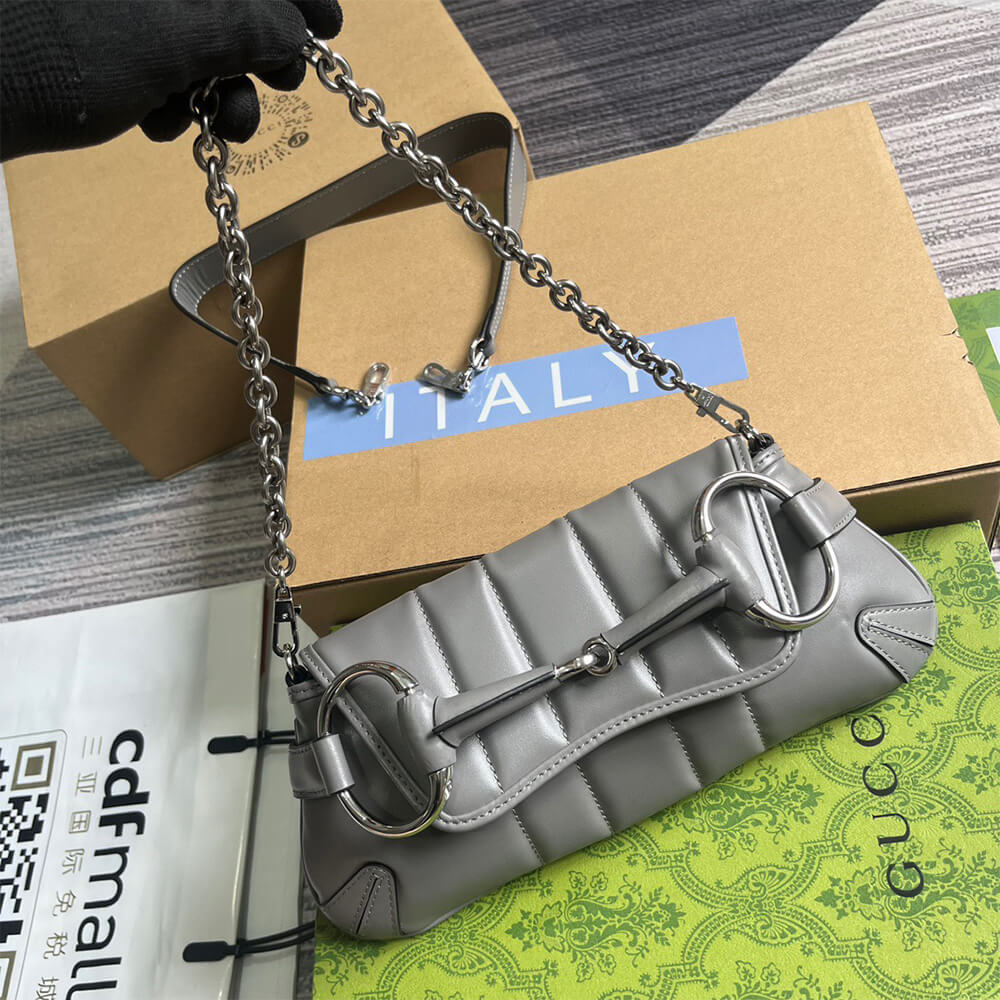 Gvc*1 HORSEBIT CHAIN SMALL SHOULDER BAG