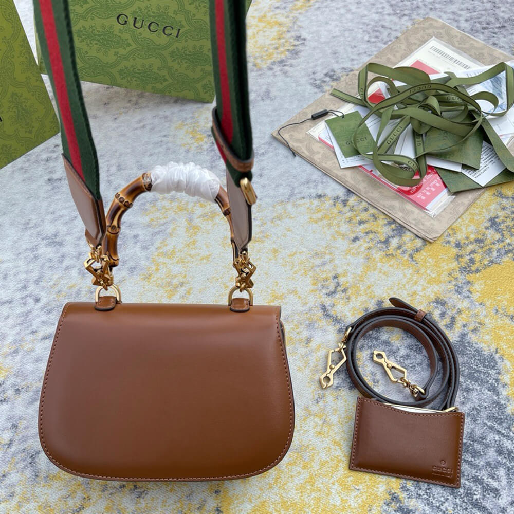 Gvc*1 BAMBOO 1947 JUMBO GG SMALL TOP HANDLE BAG