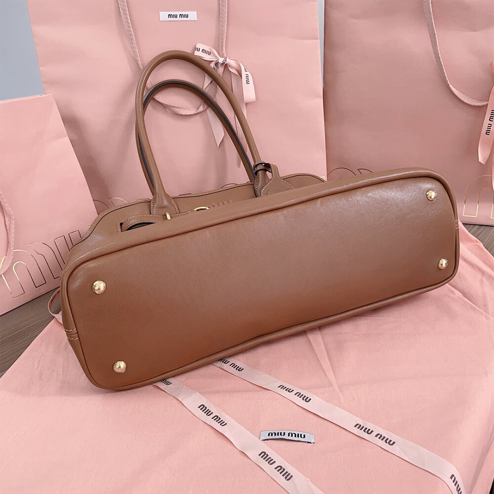 M1um1u Medium Aventure nappa leather bag(HIGH-END Grade)
