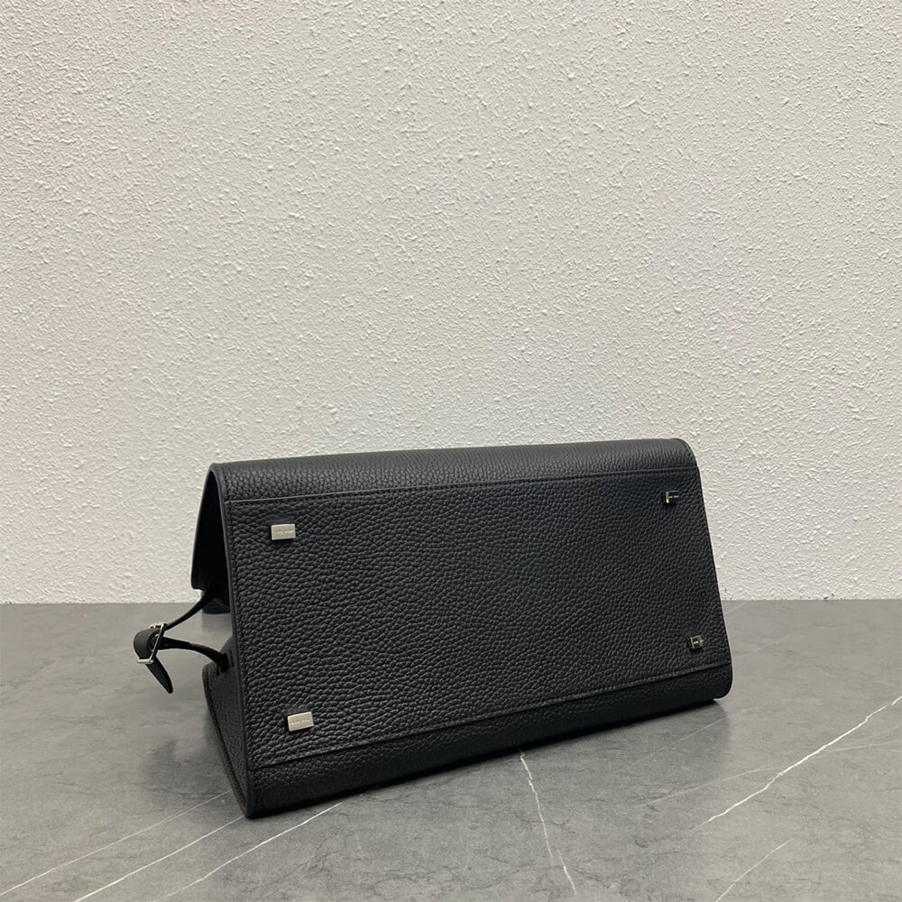 The R0w Margaux 12 leather top-handle bag(HIGH-END GRADE)