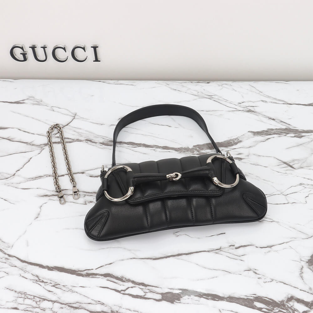 Gvc*1 HORSEBIT CHAIN SMALL SHOULDER BAG