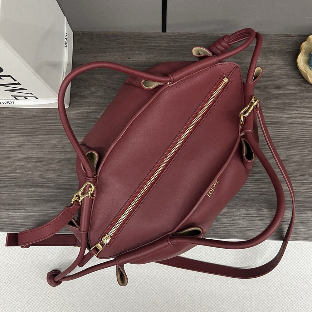 L0ew* Small Paseo bag in shiny nappa calfskin(high-end grade)