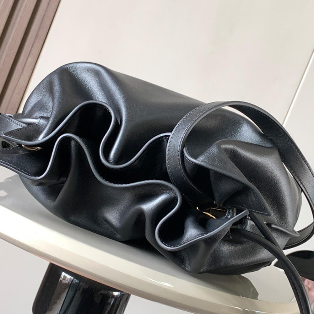 L0ew* Medium Flamenco clutch in nappa calfskin(HIGH-END GRADE)