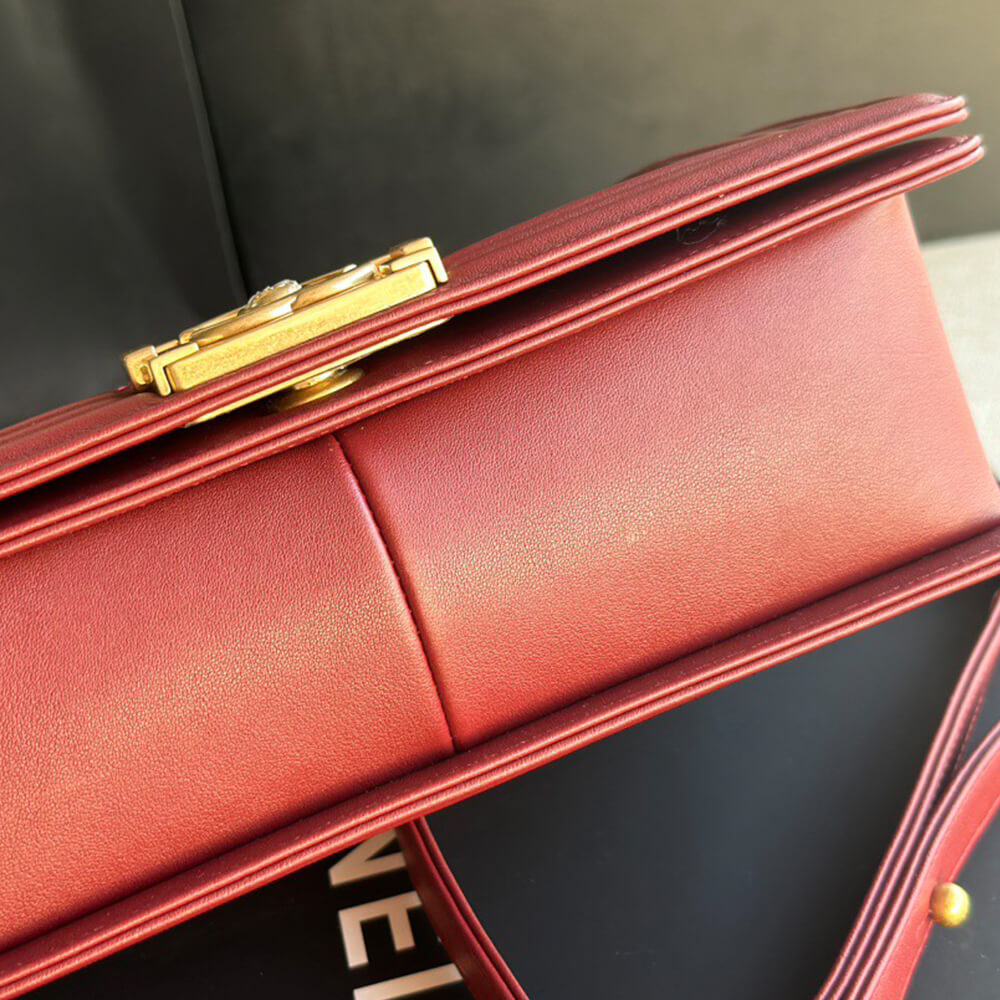 Chevron Boy Ch**el Handbag