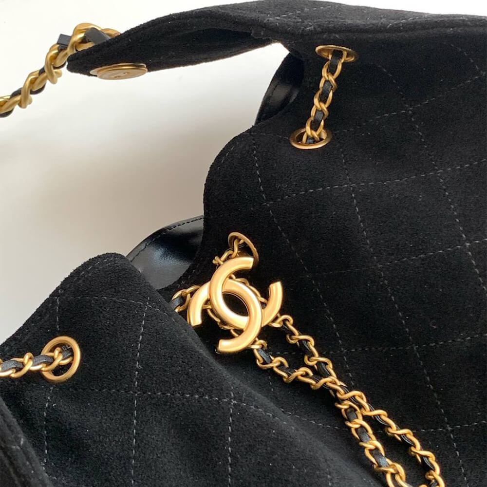 Ch**el 25C LARGE HOBO SUEDE(high-end grade)