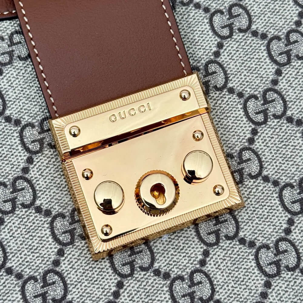 Gvc*1 PADLOCK GG MEDIUM SHOULDER BAG