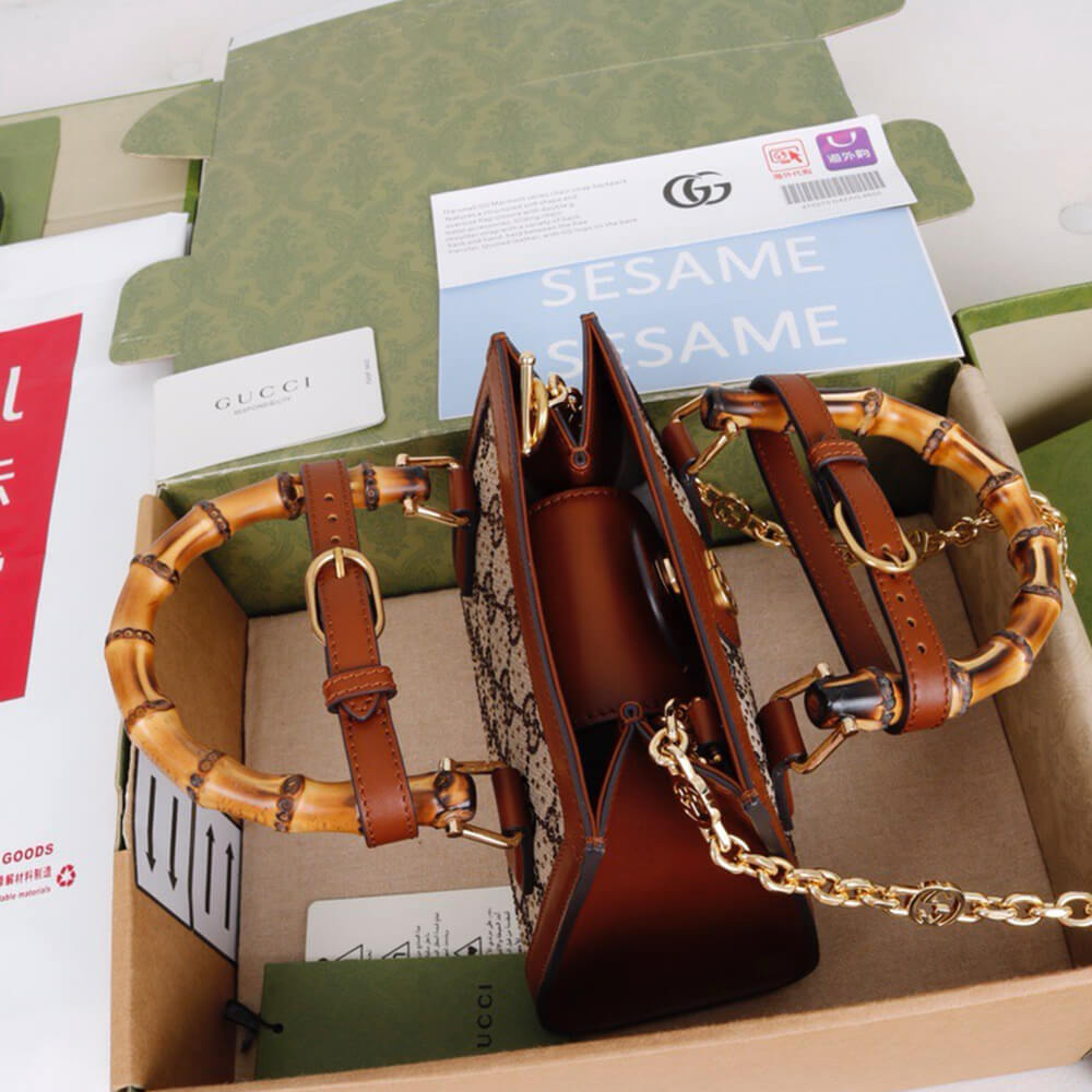 Gvc*1 Diana crystal mini tote bag(high-end grade)