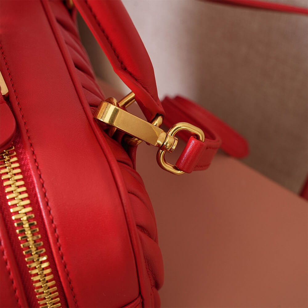 M1um1u Large Arcadie matelasse nappa Bag(HIGH-END GRADE)