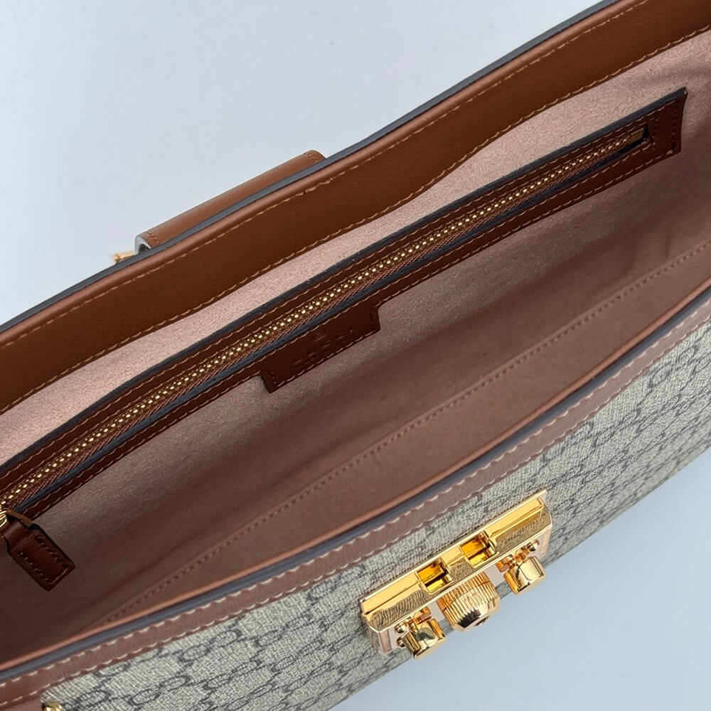 Gvc*1 PADLOCK GG MEDIUM SHOULDER BAG