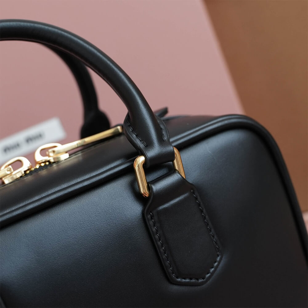 M1um1u Arcadie Leather Bag(HIGH-END GRADE)