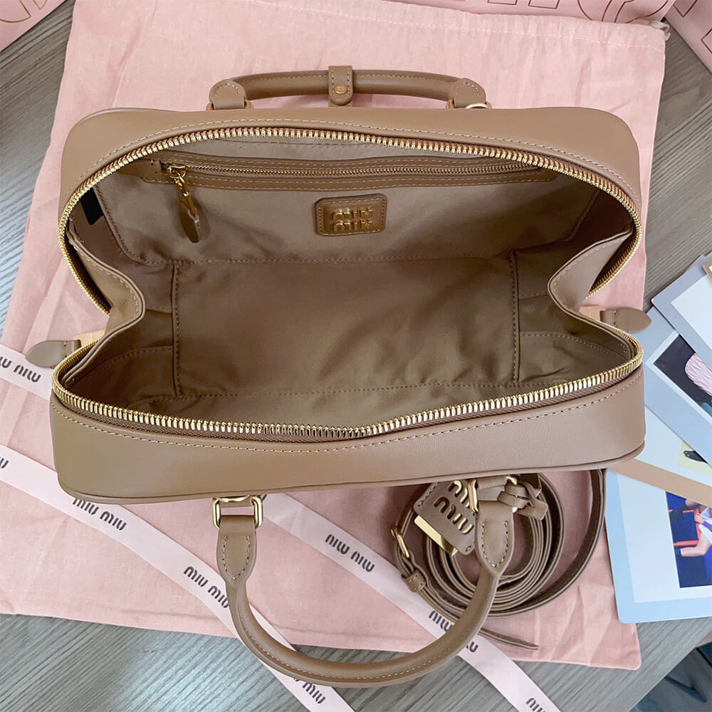 M1um1u Large Arcadie matelasse nappa Bag(HIGH-END GRADE)