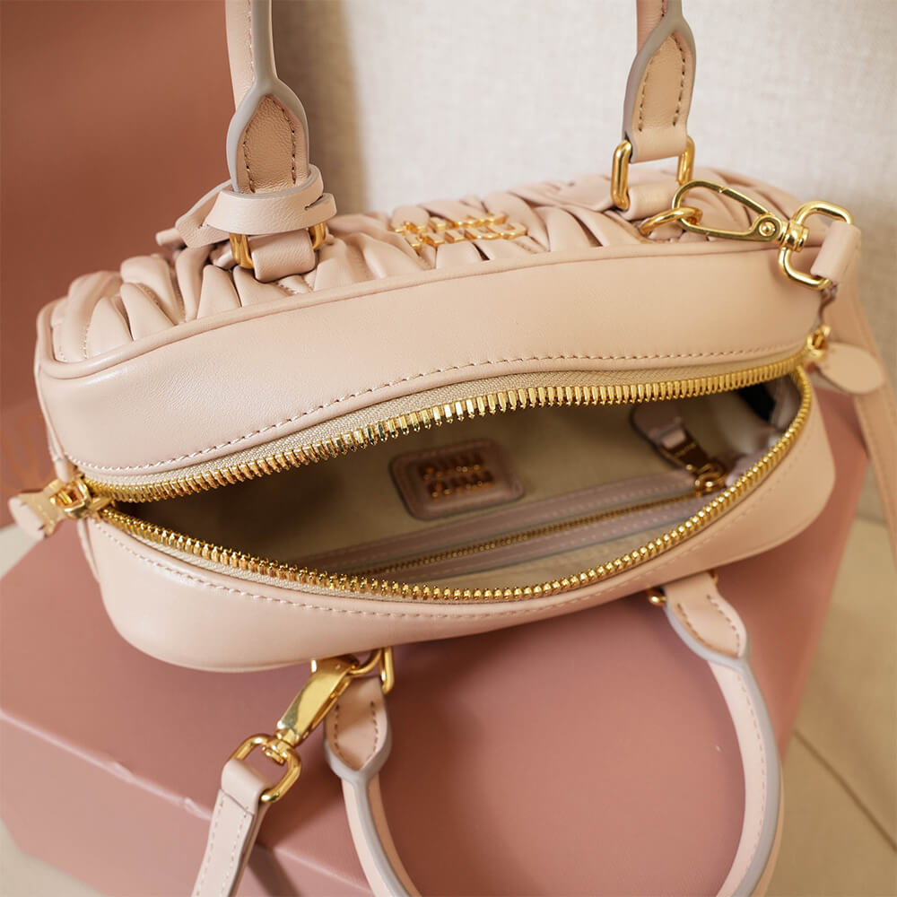 M1um1u Large Arcadie matelasse nappa Bag(HIGH-END GRADE)