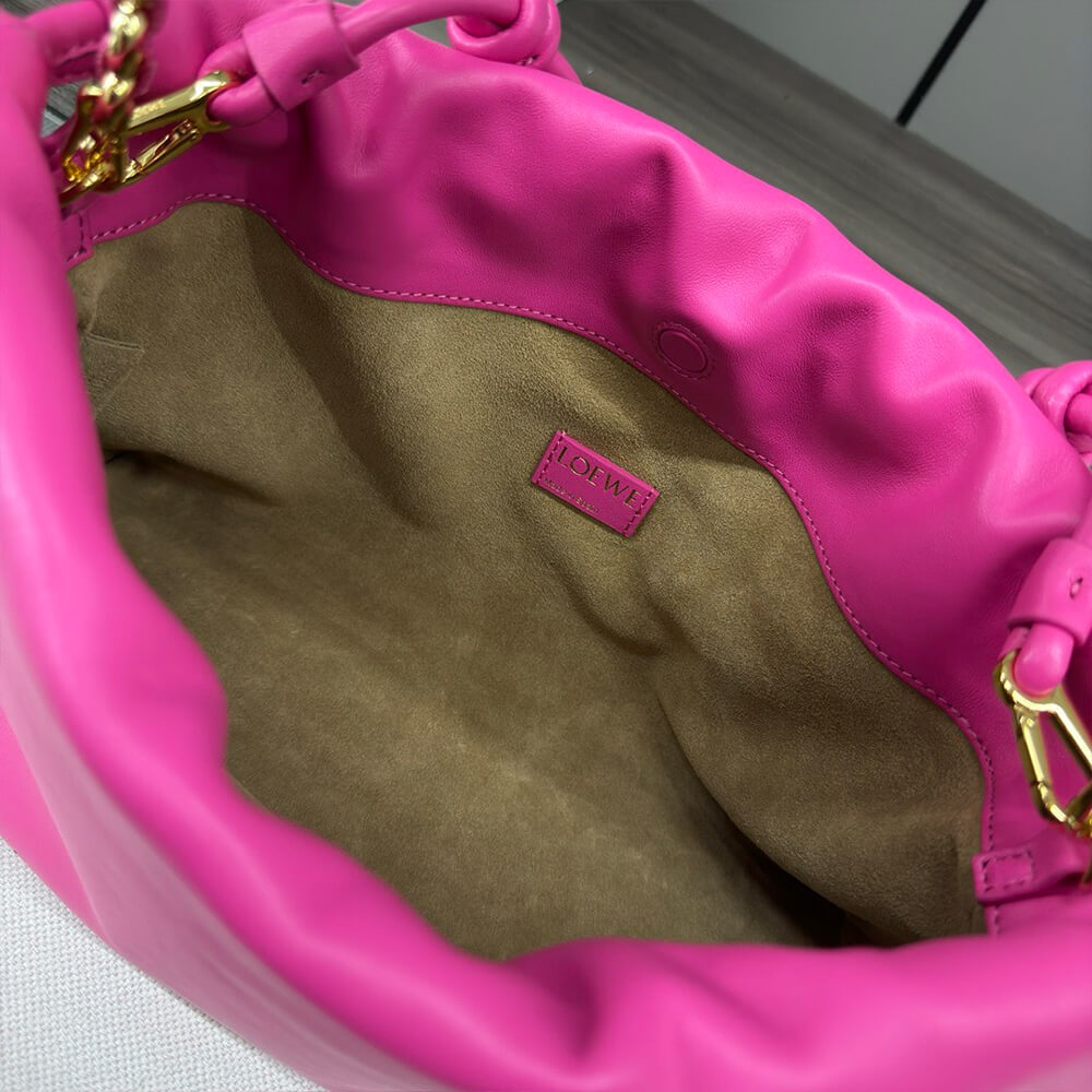 L0ew* Medium Flamenco purse in mellow nappa lambskin