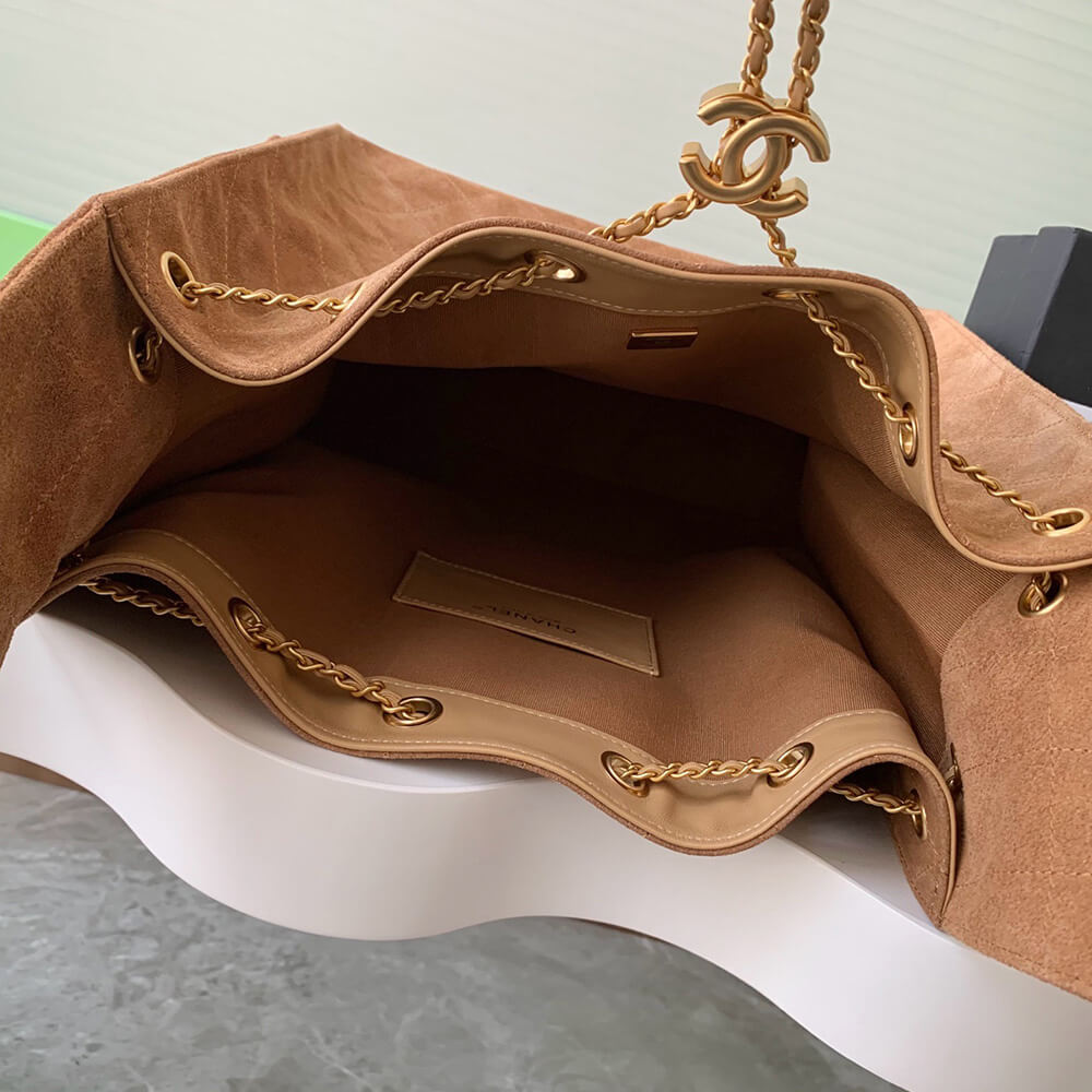 Ch**el 25C LARGE HOBO SUEDE(high-end grade)