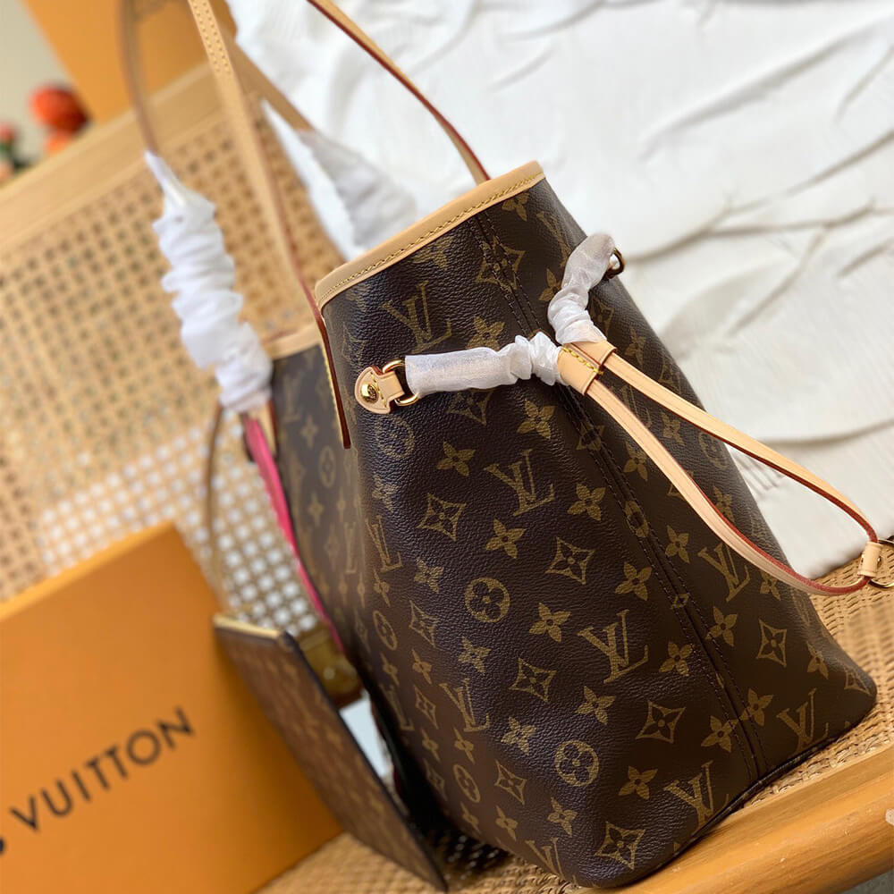 LV Neverfull Bandouliere Inside Out MM(HIGH-END GRADE)
