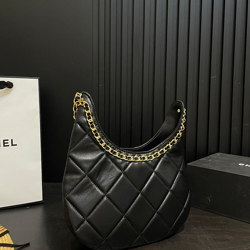 Ch**el  Hobo Handbag(HIGH-END GRADE)