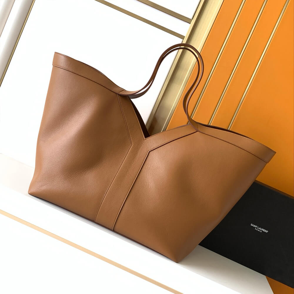 Y51 Y TOTE IN LEATHER(HIGH-END GRADE)