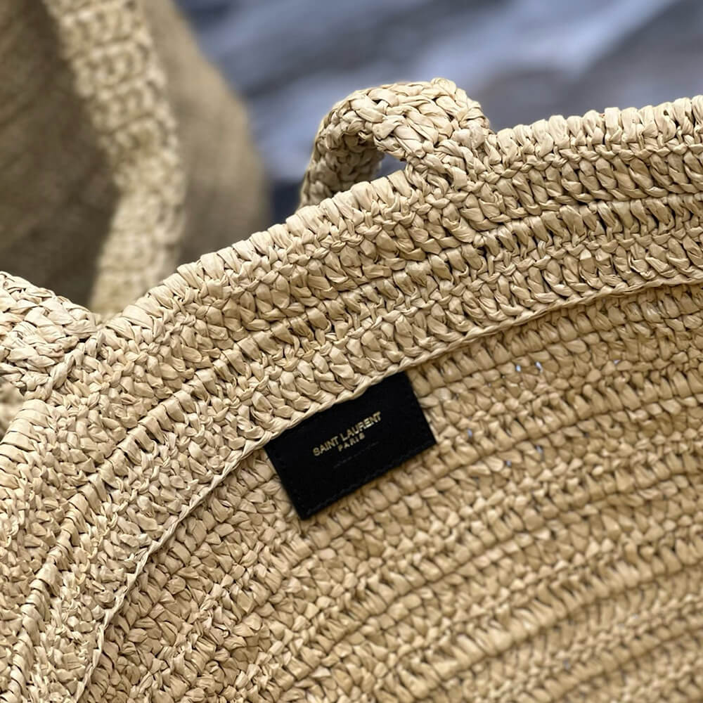 Y51 RIVE GAUCHE TOTE IN RAFFIA(HIGH-END GRADE)