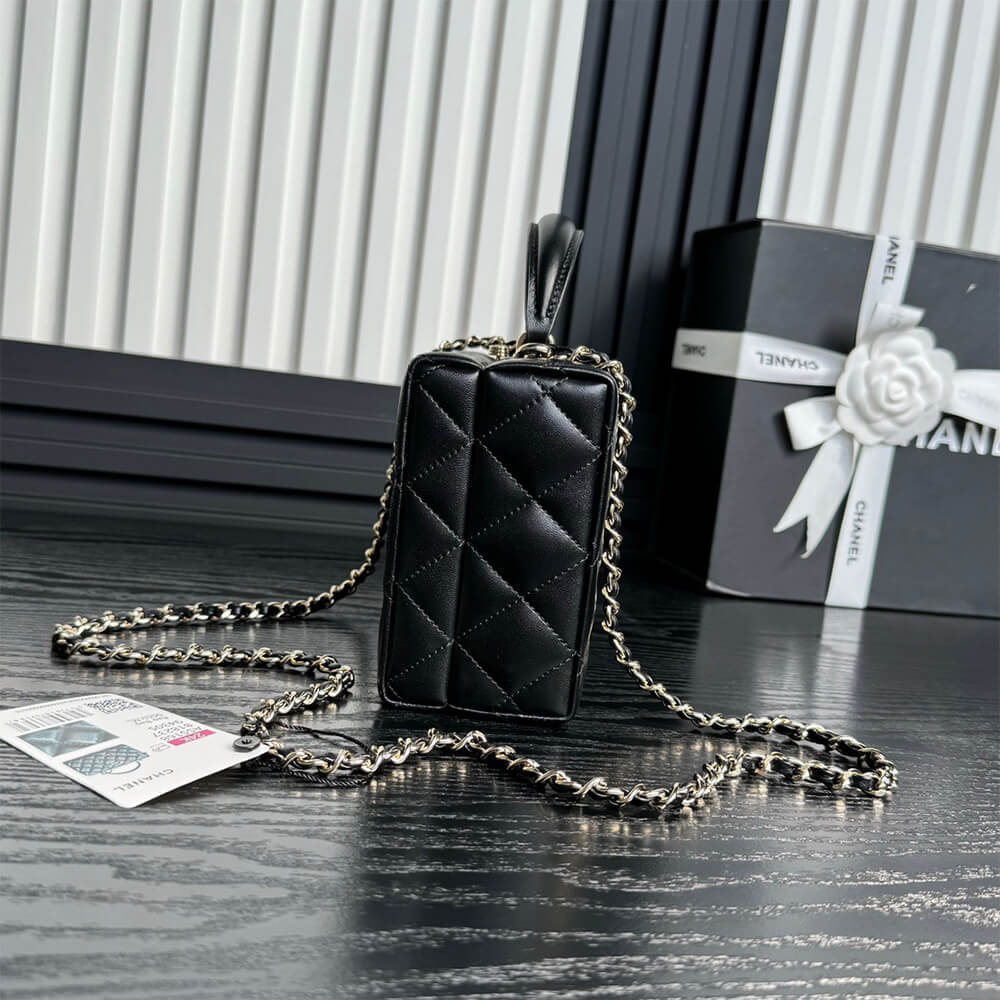 Ch**el Small box bag(HIGH-END GRADE)