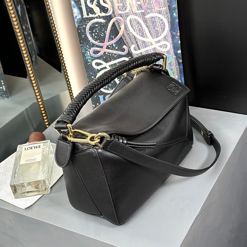 L0ew* Small Puzzle bag in smooth calfskin(HIGH-END GRADE)