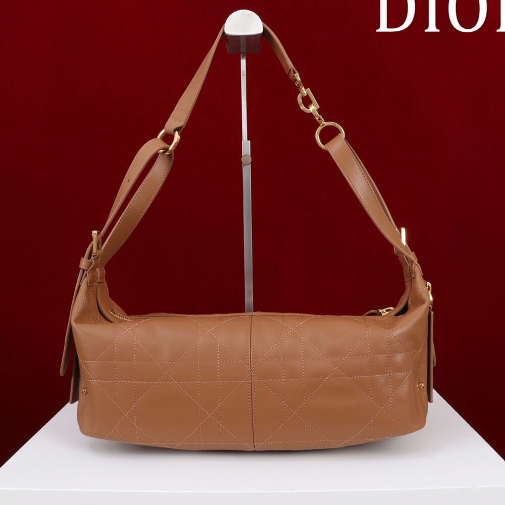 D10r Small D-Journey Bag in Vintage Smooth Calfskin(HIGH-END GRADE)