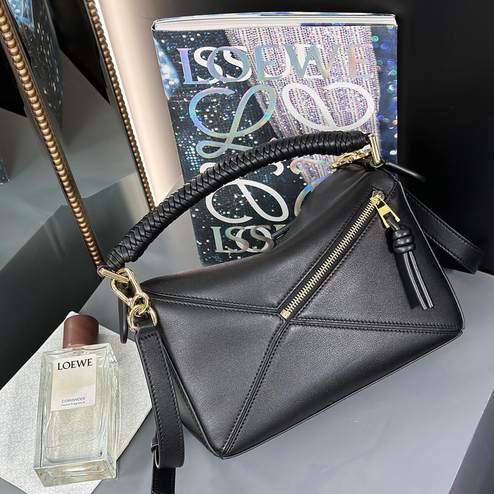 L0ew* Small Puzzle bag in smooth calfskin(HIGH-END GRADE)