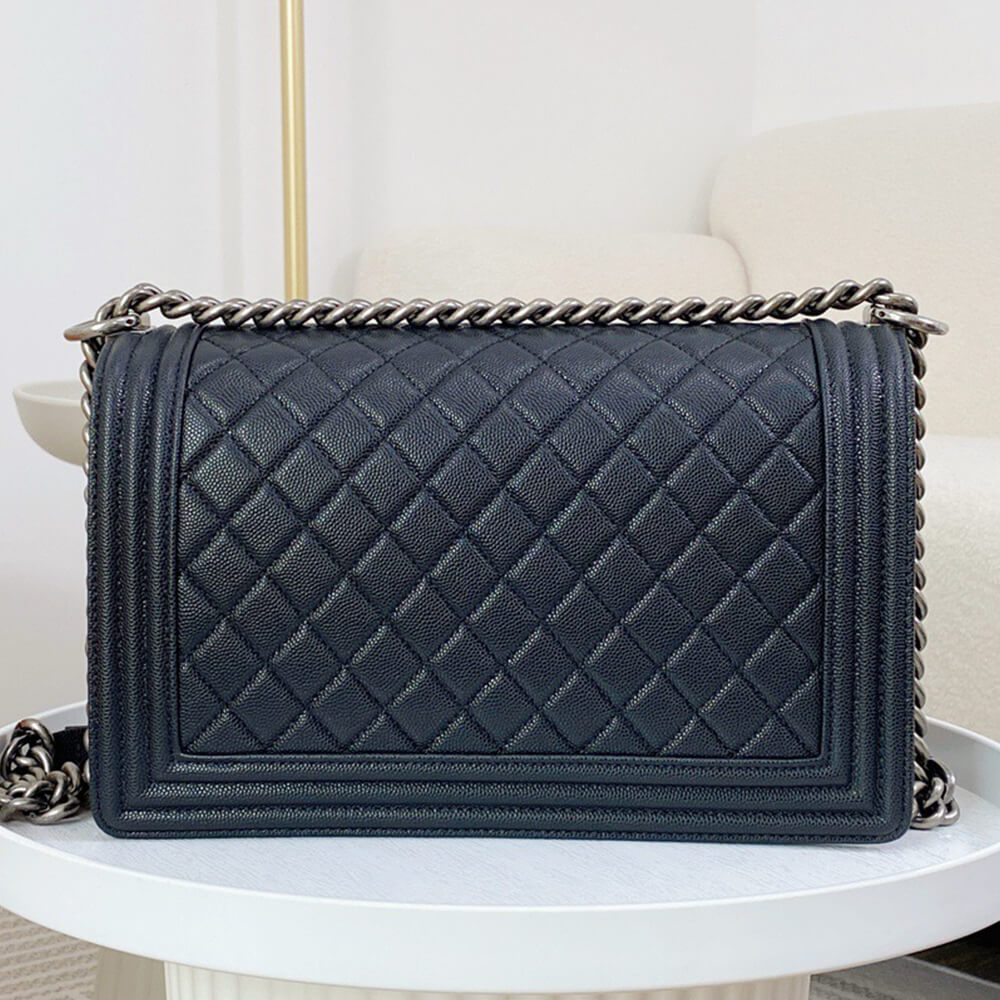 LARGE BOY Ch**el HANDBAG(HIGH-END GRADE)
