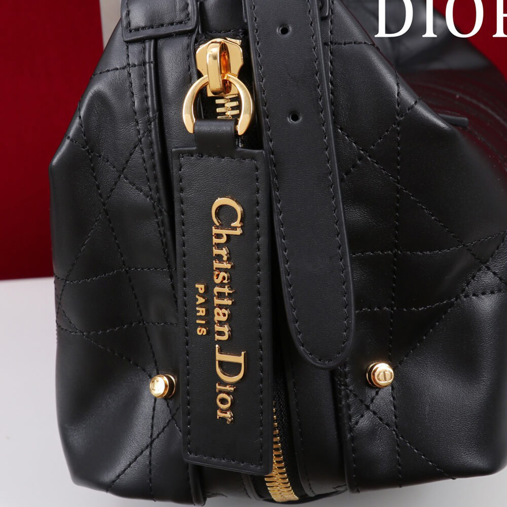 D10r Small D-Journey Bag in Vintage Smooth Calfskin(HIGH-END GRADE)