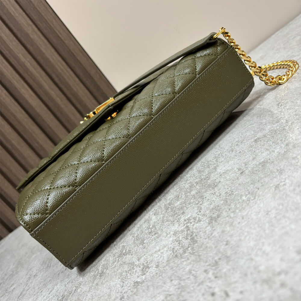 Y51 envelope medium in grained leather