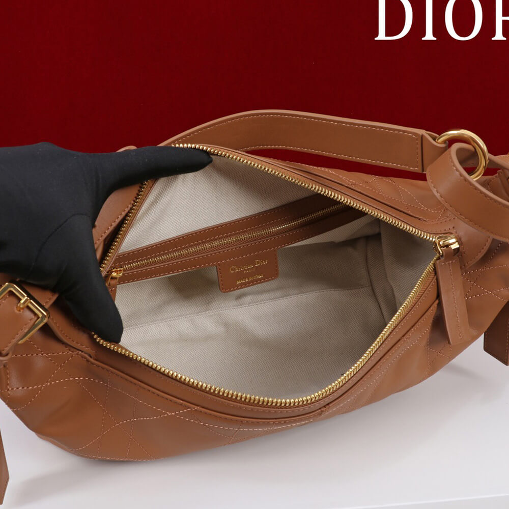 D10r Small D-Journey Bag in Vintage Smooth Calfskin(HIGH-END GRADE)