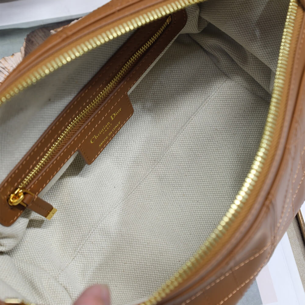 D10r Small D-Journey Bag in Vintage Smooth Calfskin(HIGH-END GRADE)