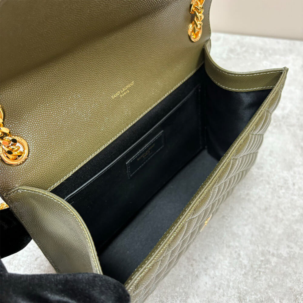 Y51 envelope medium in grained leather