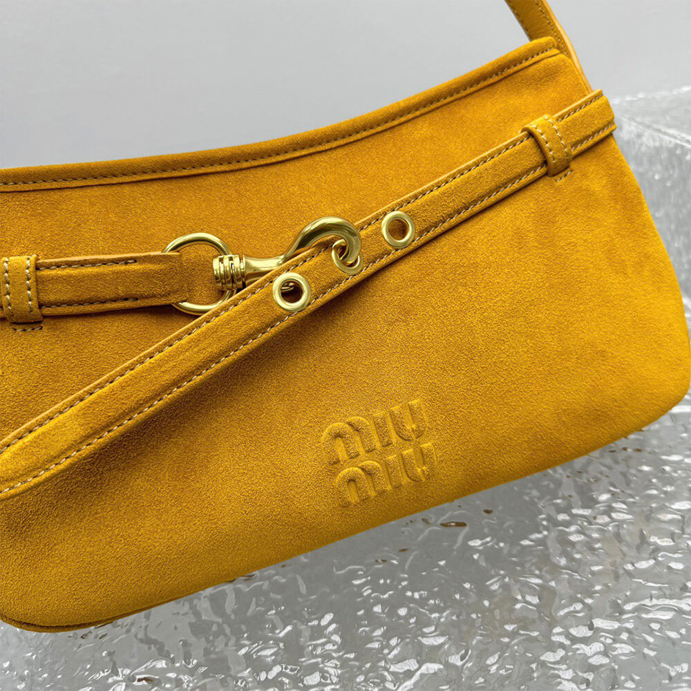 M1um1u Regular Aventure suede bag(HIGH-END GRADE)