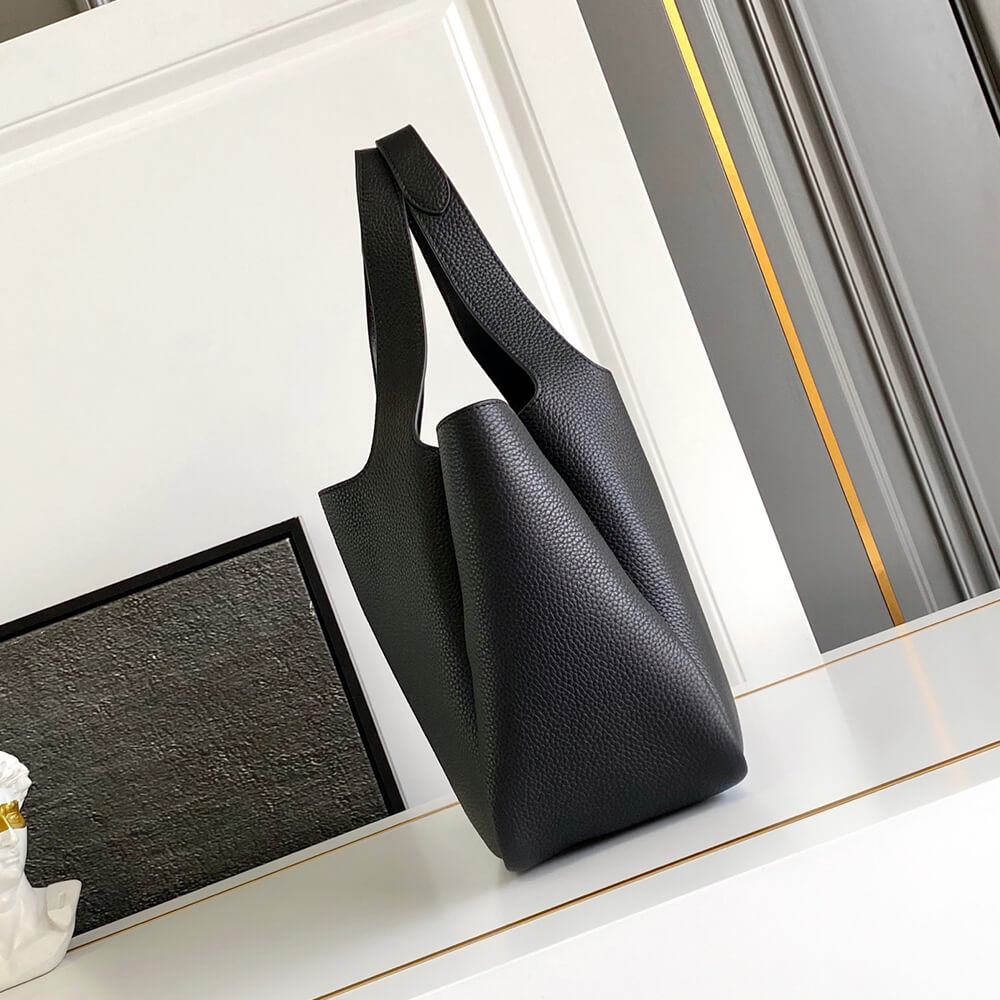 Pra*a Small leather tote bag(high-end Grade)