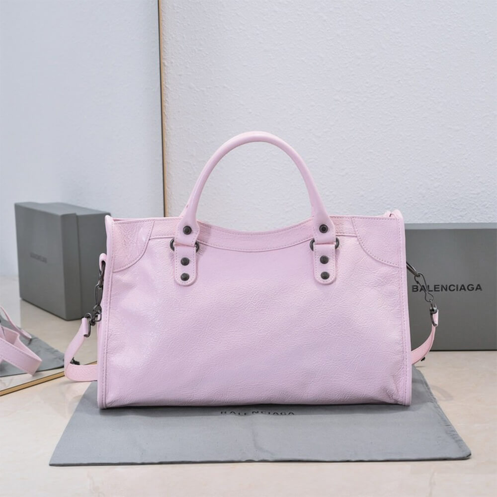 Ba1en*iaga Women’s Le City Bag Medium(HIGH-END GRADE)