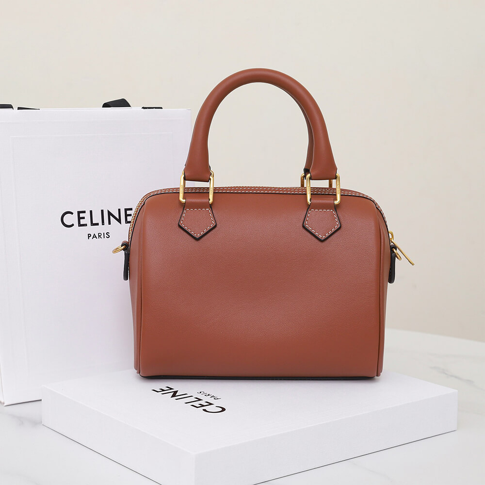 Ce1i*e SMALL BOSTON IN Smooth Calfskin